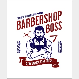 Barbershop Boss Posters and Art